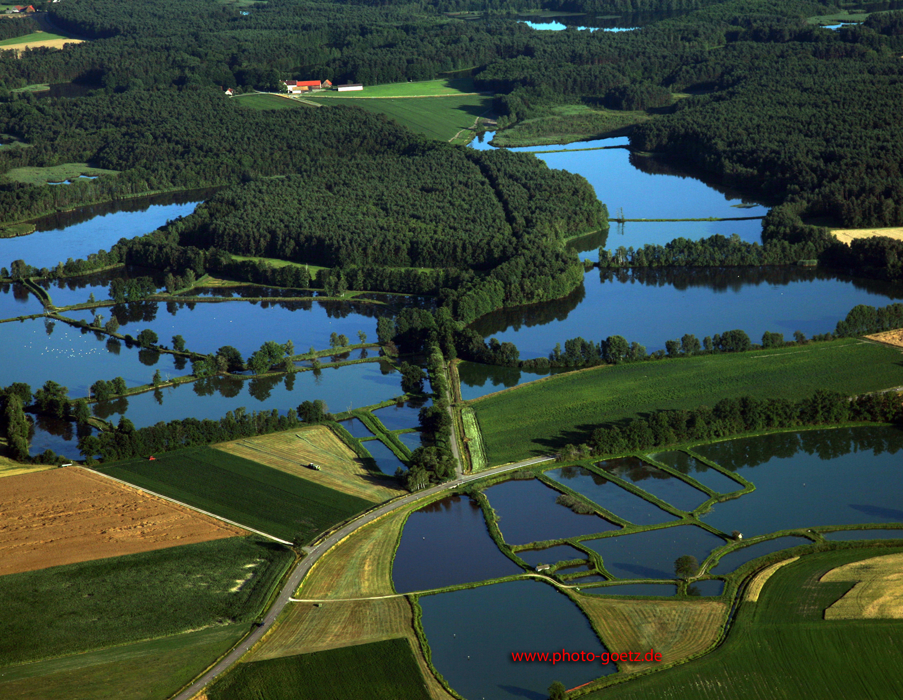 Luftaufnahme Schwandorf Weithergebiet