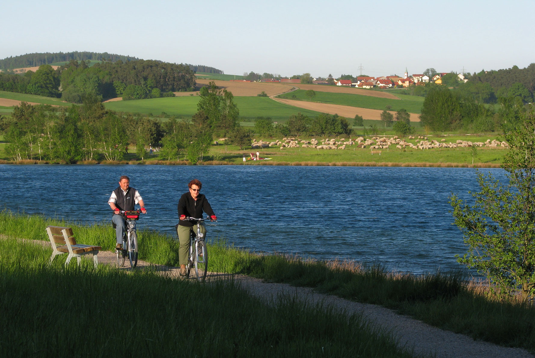 Wackersdorf - Murner See im Sommer