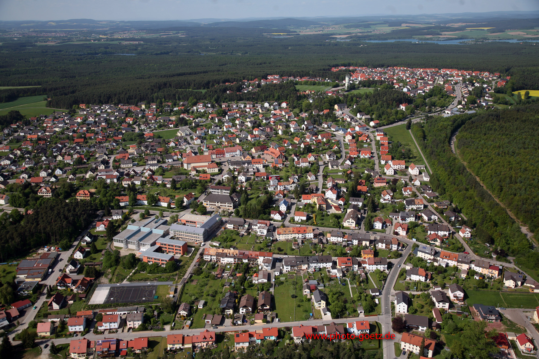 Luftaufnahme Wackersdorf